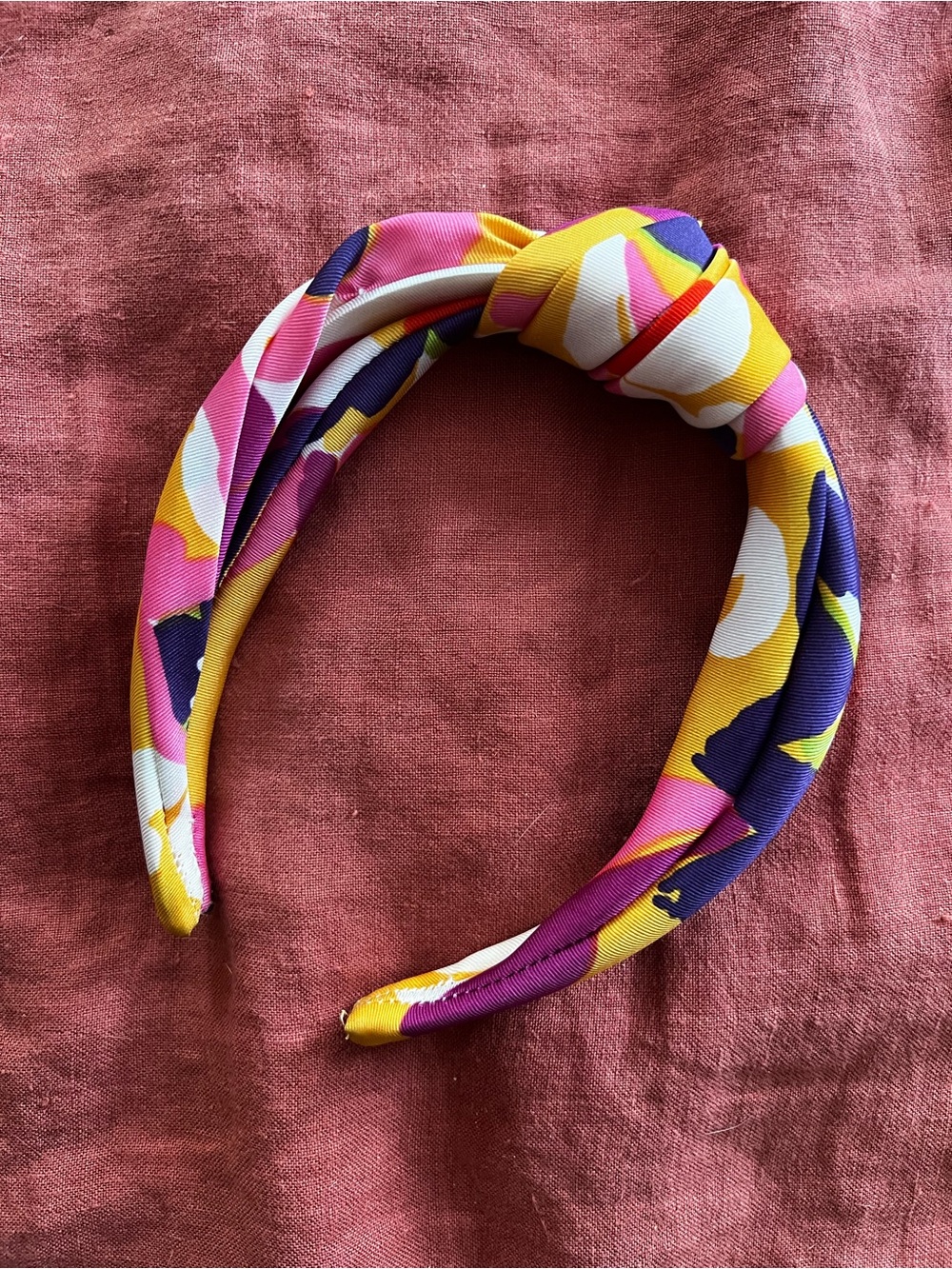 Colorful Boho Knot Headband - Multicolor - Picture 3 of 3